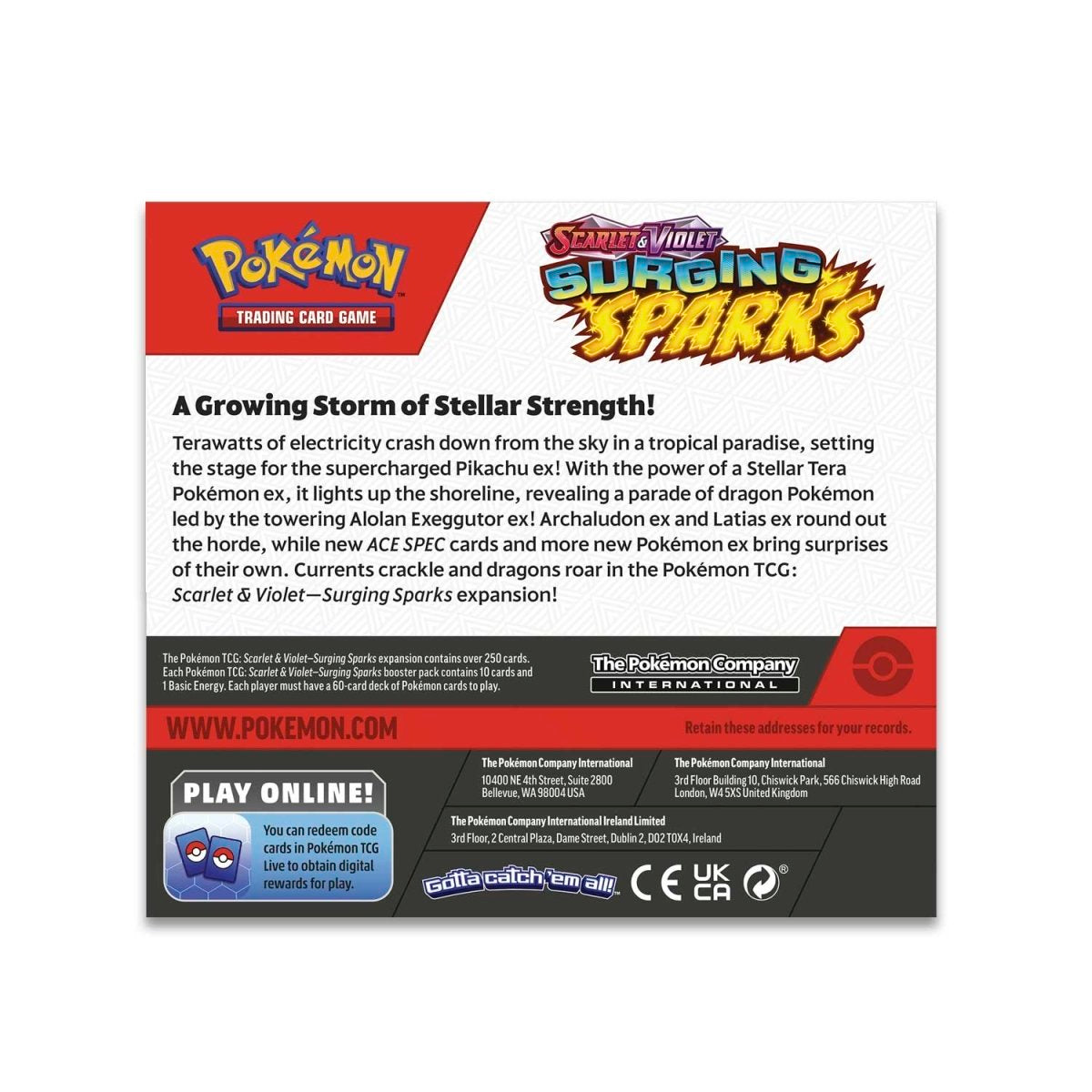 Surging Sparks Booster Pack