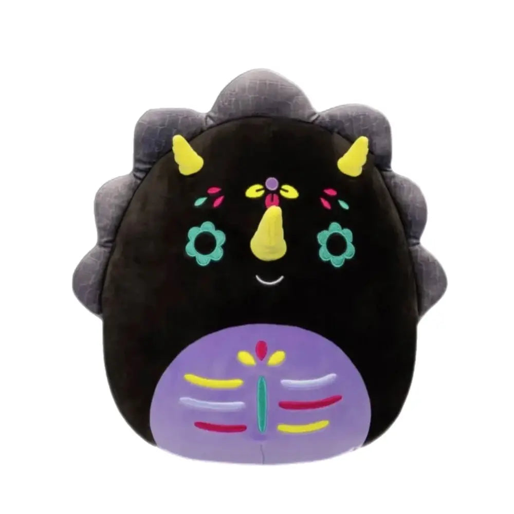 Halloween Squishmallow Tetero the Day of the Dead Triceratops