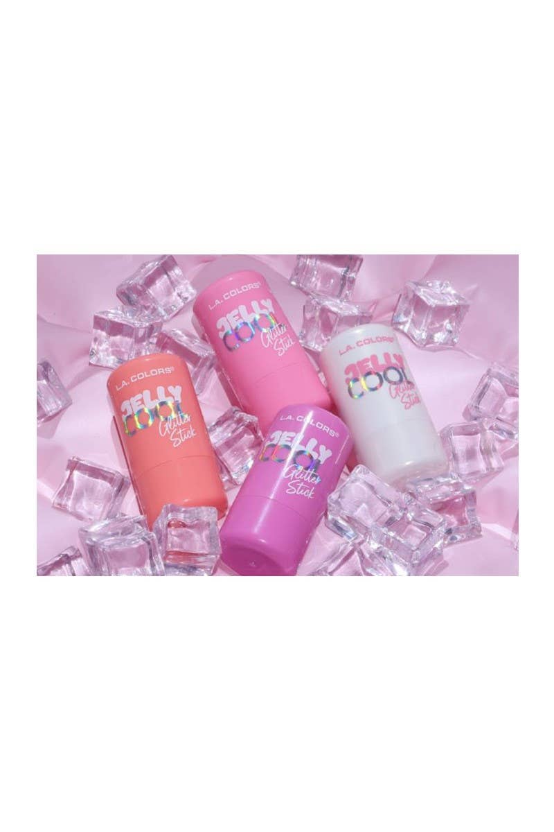 LA Colors CPD820 Jelly Tinted Blush & Glitter Sticks - 24 pc