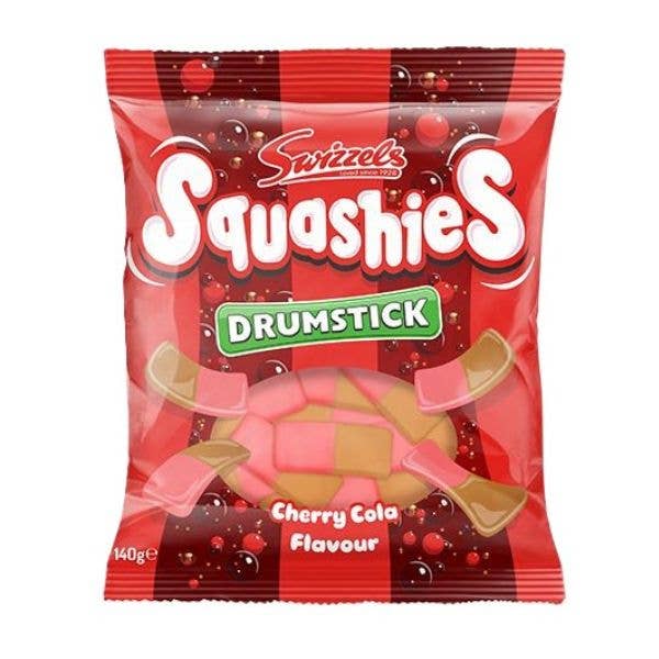 Limited Import - UK Swizzles Squashies - Cherry Cola, 12ct
