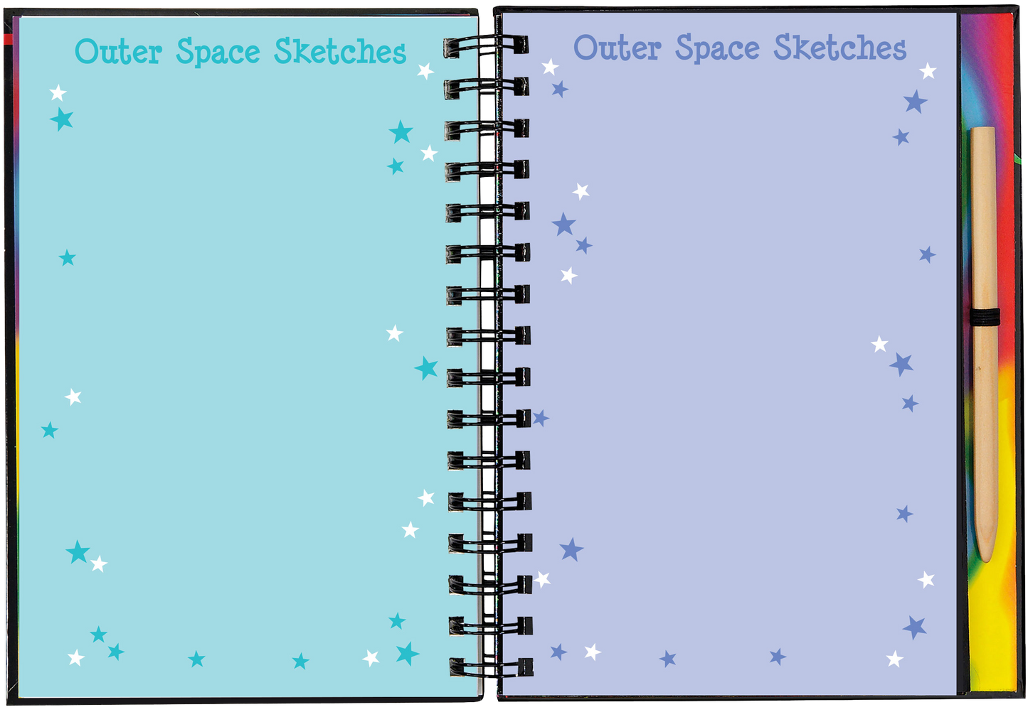 Scratch & Sketch Outer Space (Trace Along)
