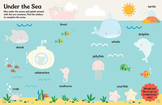 Fisher-Price: My First Sticker Book by Michelle Golden