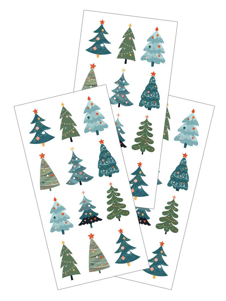 Stickers - Christmas Trees