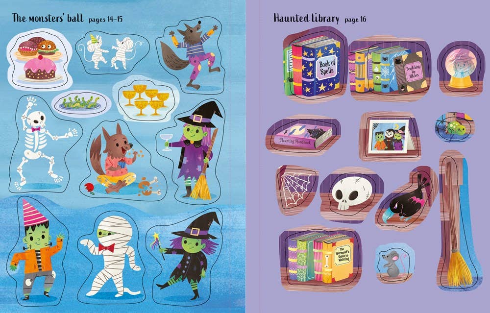 First Sticker Book Halloween : Usborne