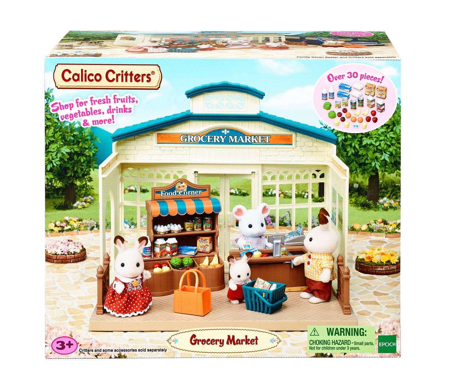 Calico Critters Grocery Market, Dollhouse Playset