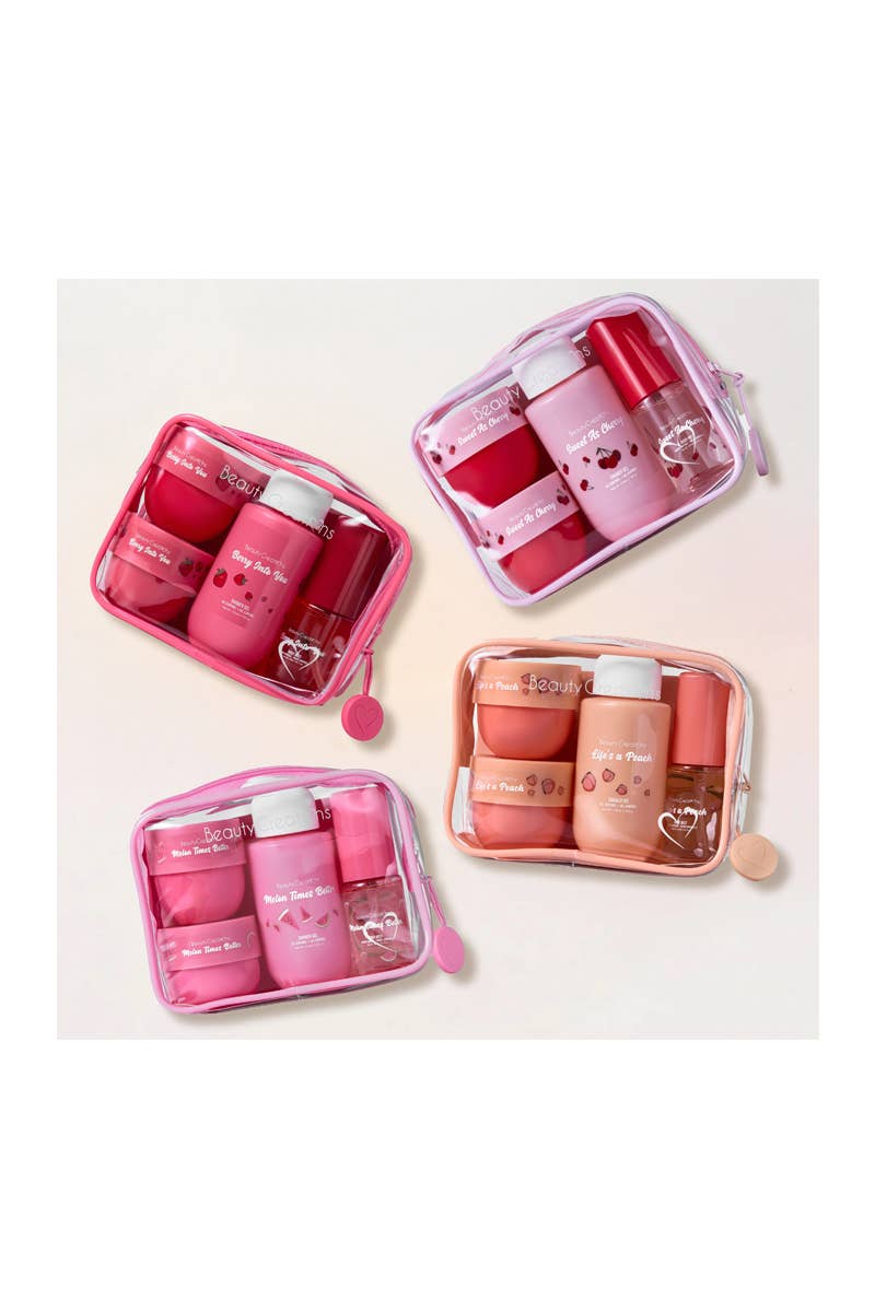 Beauty Creations SD-TB4 Watermelon Travel Body Care Kit - 3