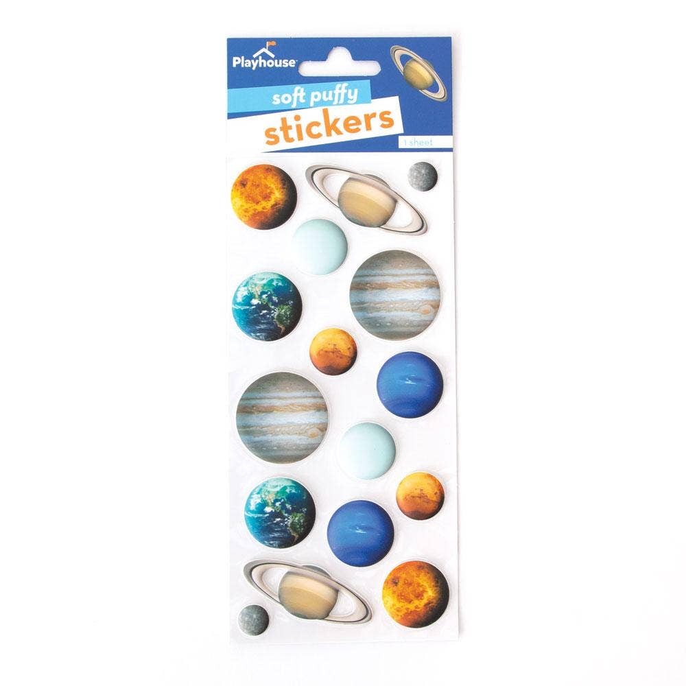Planets Puffy Sticker