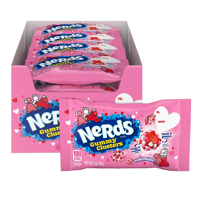 *Nerds Gummy Clusters Valentine's Day, 3oz