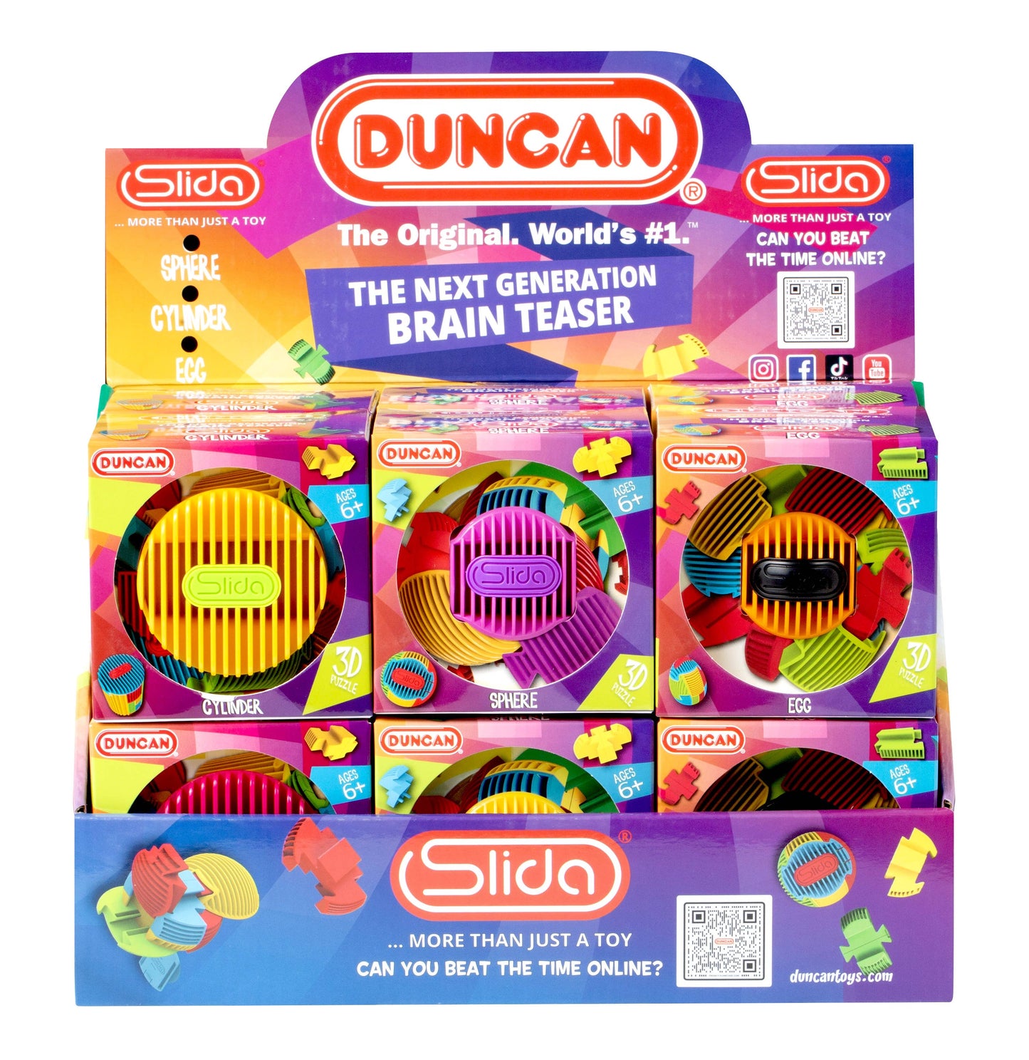 Duncan SLIDA 3D Puzzle/Fidget Assortment