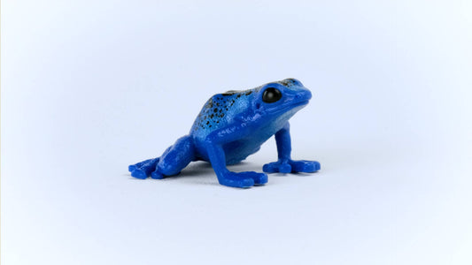 Blue Poison Dart Frog Animal Toy