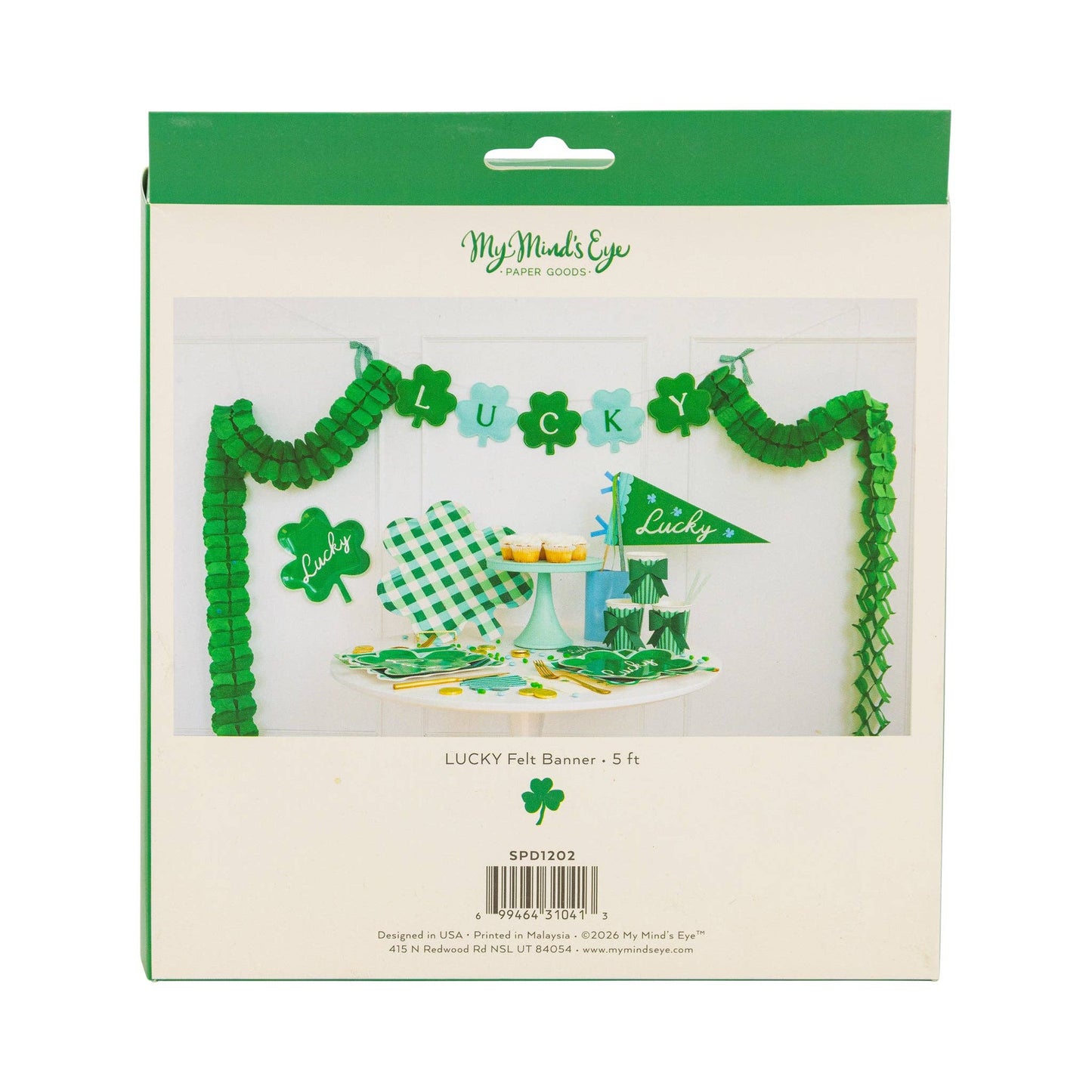 Lucky Felt Banner
