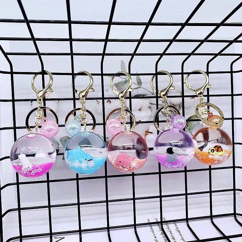12106 Marine Life Floaty Key Charm