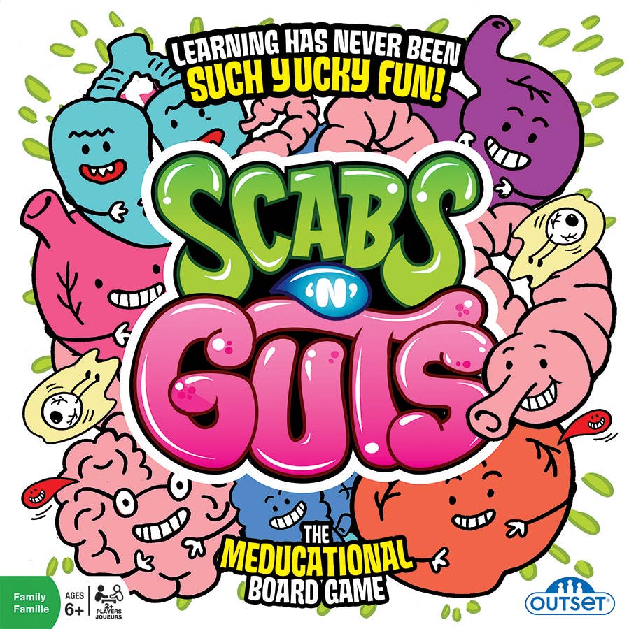 Scabs 'N' Guts - The Gross & Fascinating Medical Trivia Game