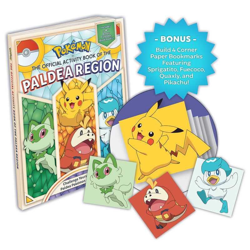 Pokémon The Official Activity Book of the Paldea Region