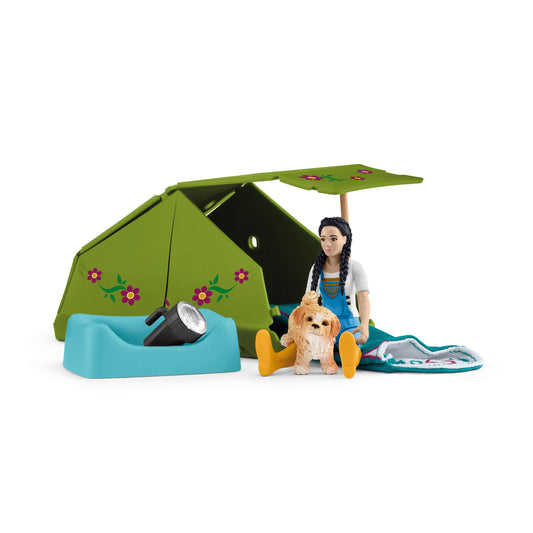 Camping adventure with Kim