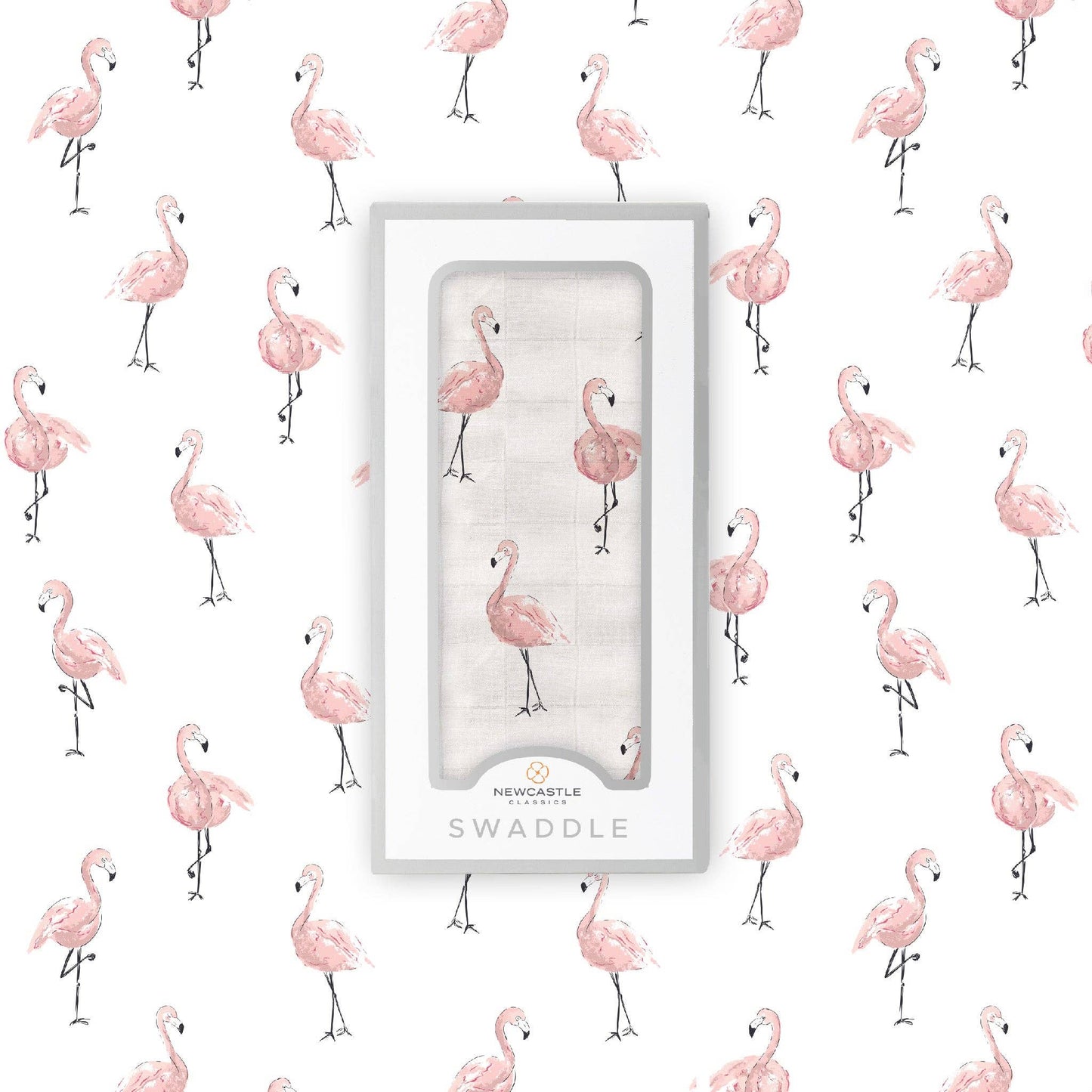 Dancing Flamingo Swaddle