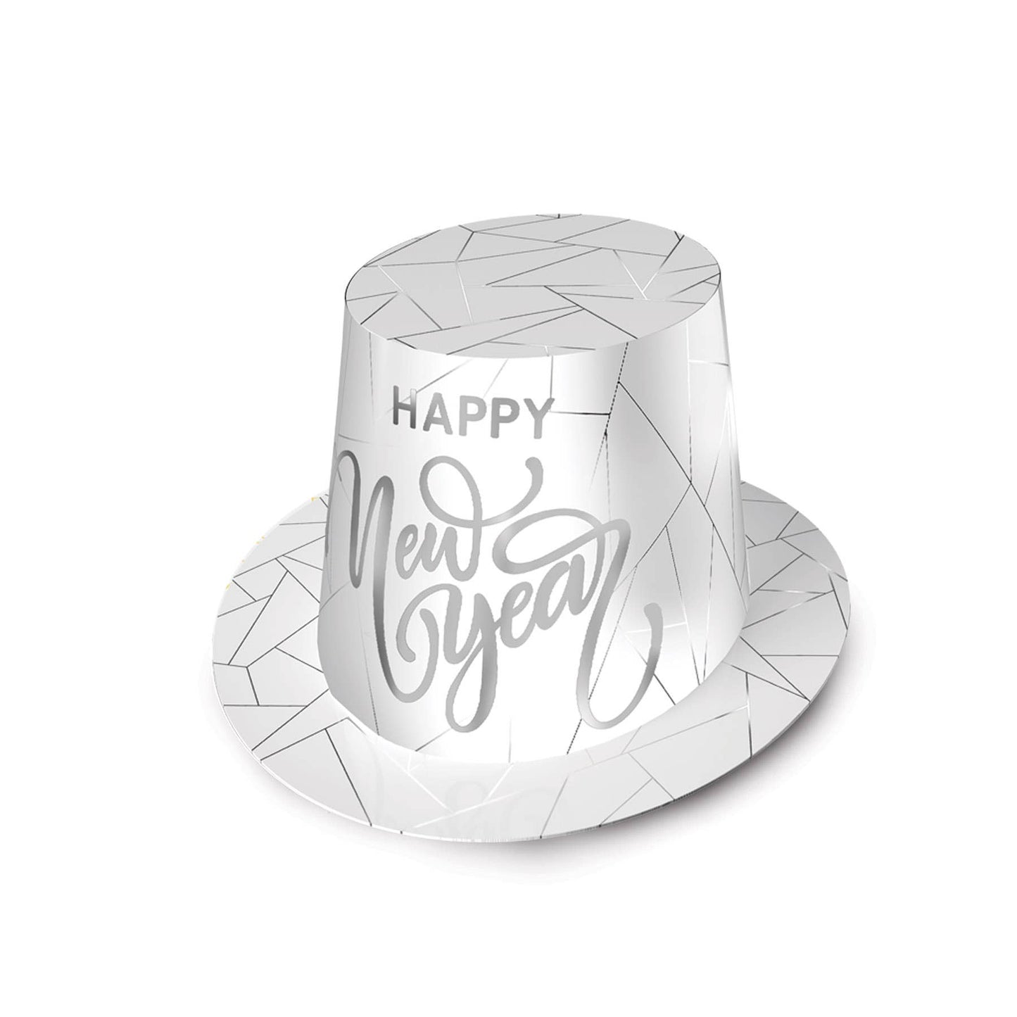 White New Year Silver Hi-Hat