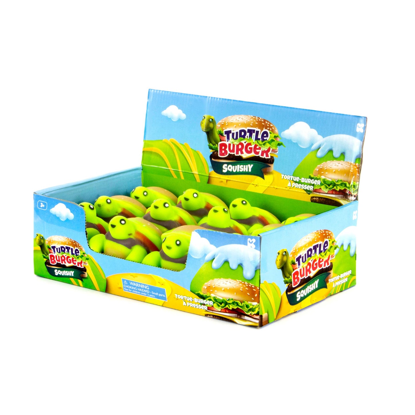 Keycraft Squishy Turtle Burger Sensory Toy