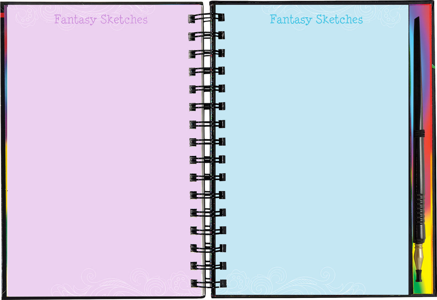 Scratch & Sketch Extreme Fantasy Art (Trace Along)