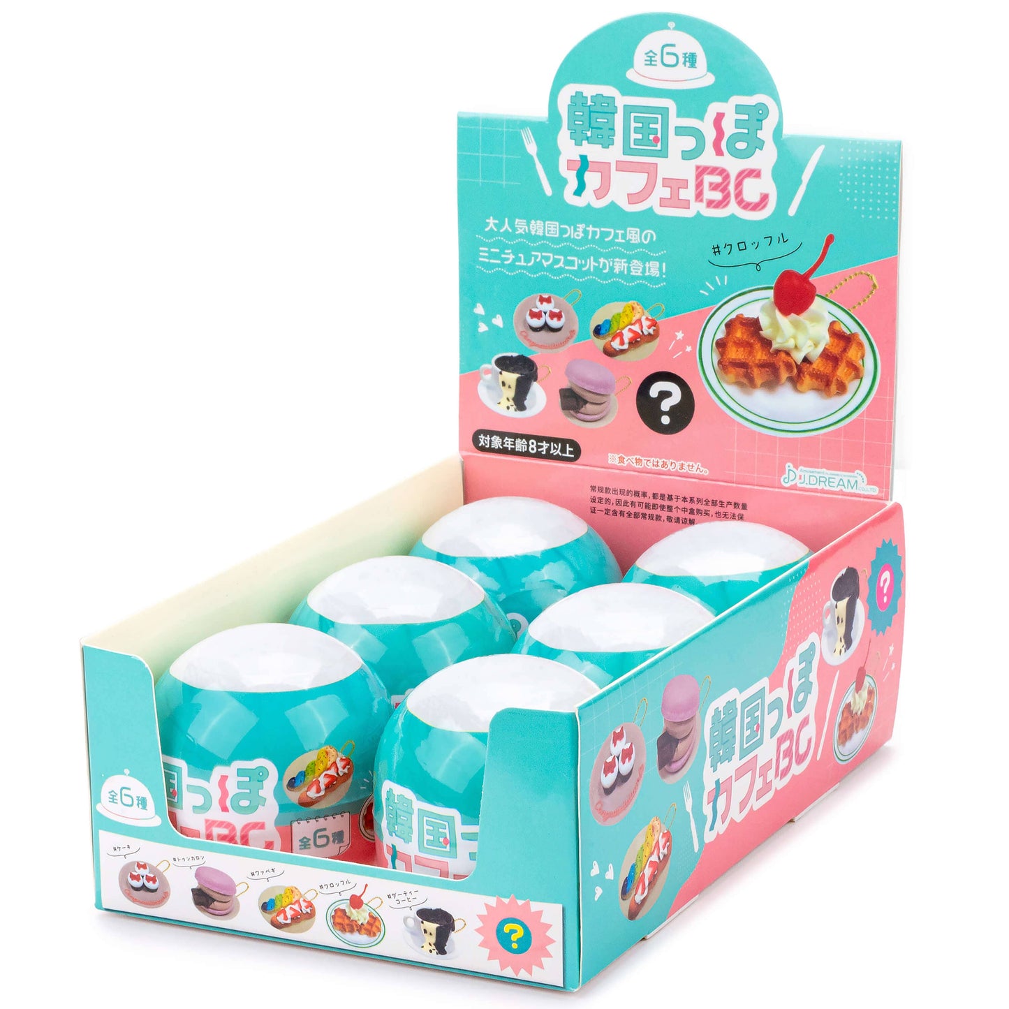 Korean Style Cafe Capsule Toy (6pcs/case)