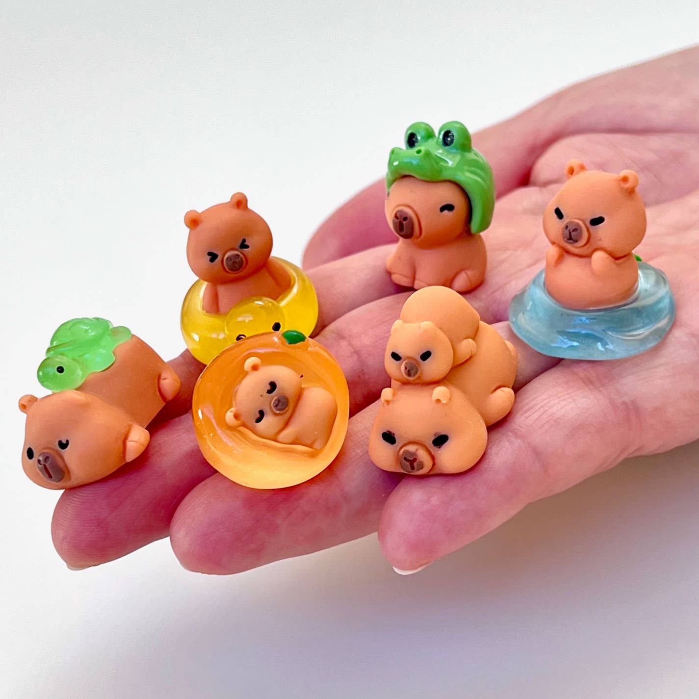 71915 Cute Capybara Miniature Figurines-50