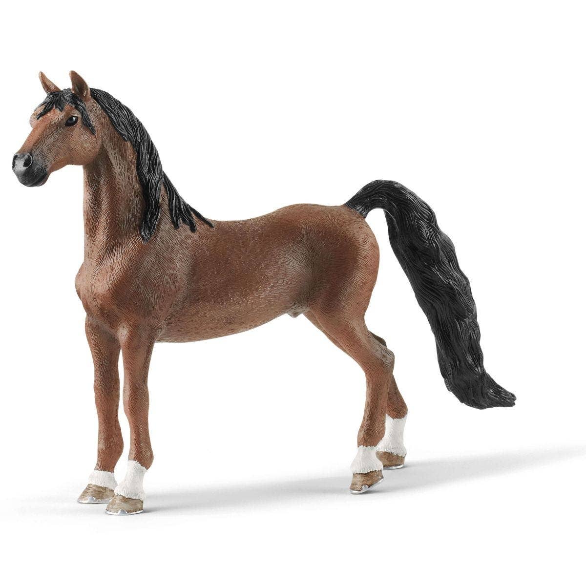 American Saddlebred Gelding Horse Toy Figurine