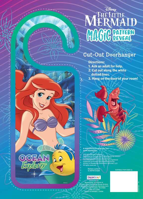Disney Little Mermaid: Magic Pattern Reveal: Ocean Explorer by Editors of Dreamtivity