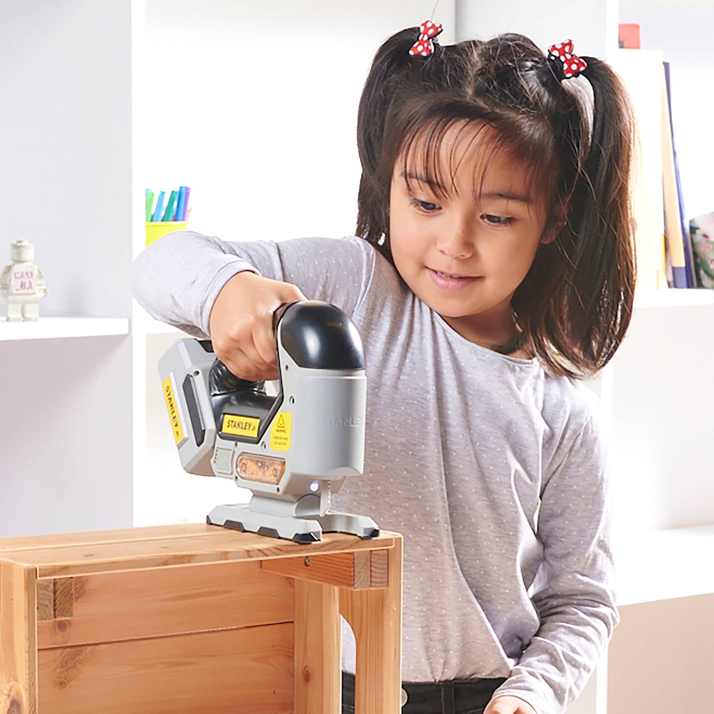 Red Toolbox Stanley Jr. Battery Operated Jigsaw