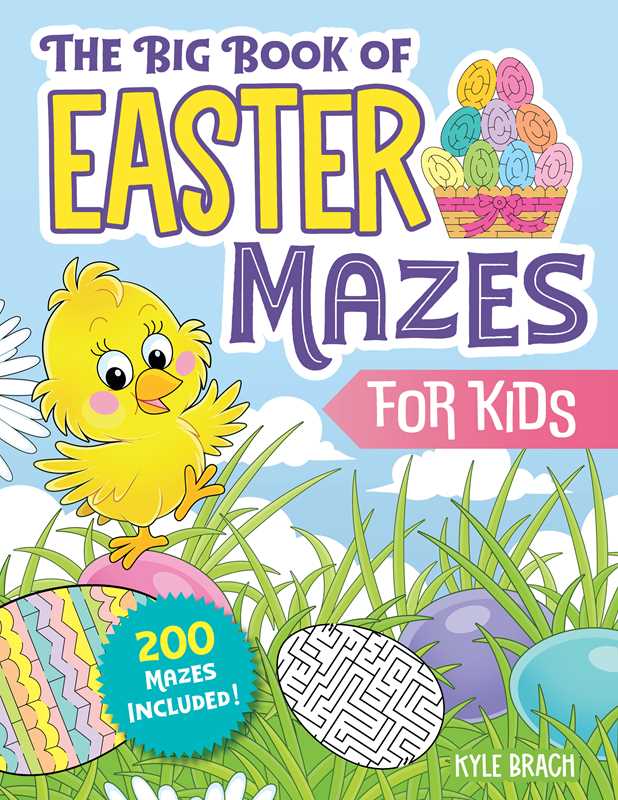 Big Book of Easter Mazes for Kids by