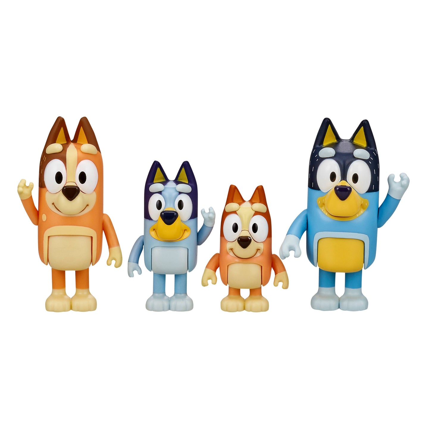 Moose Toys Bluey 4 Pack Figurine Set
