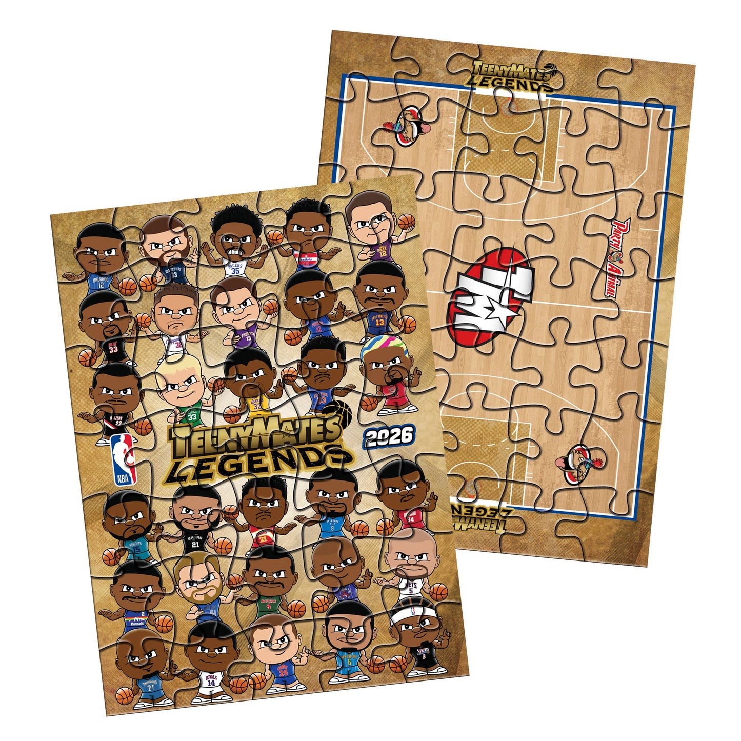TeenyMates Legends NBA 2026 Players–32-Pack Counter Display