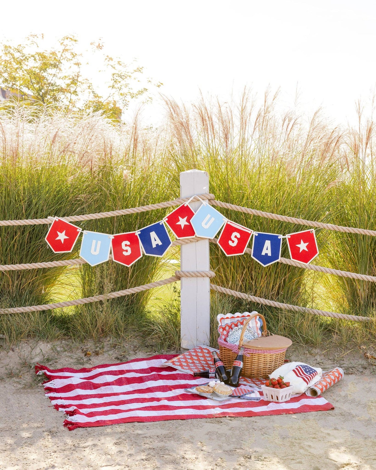 HAM1202 - USA Oversize Felt Banner