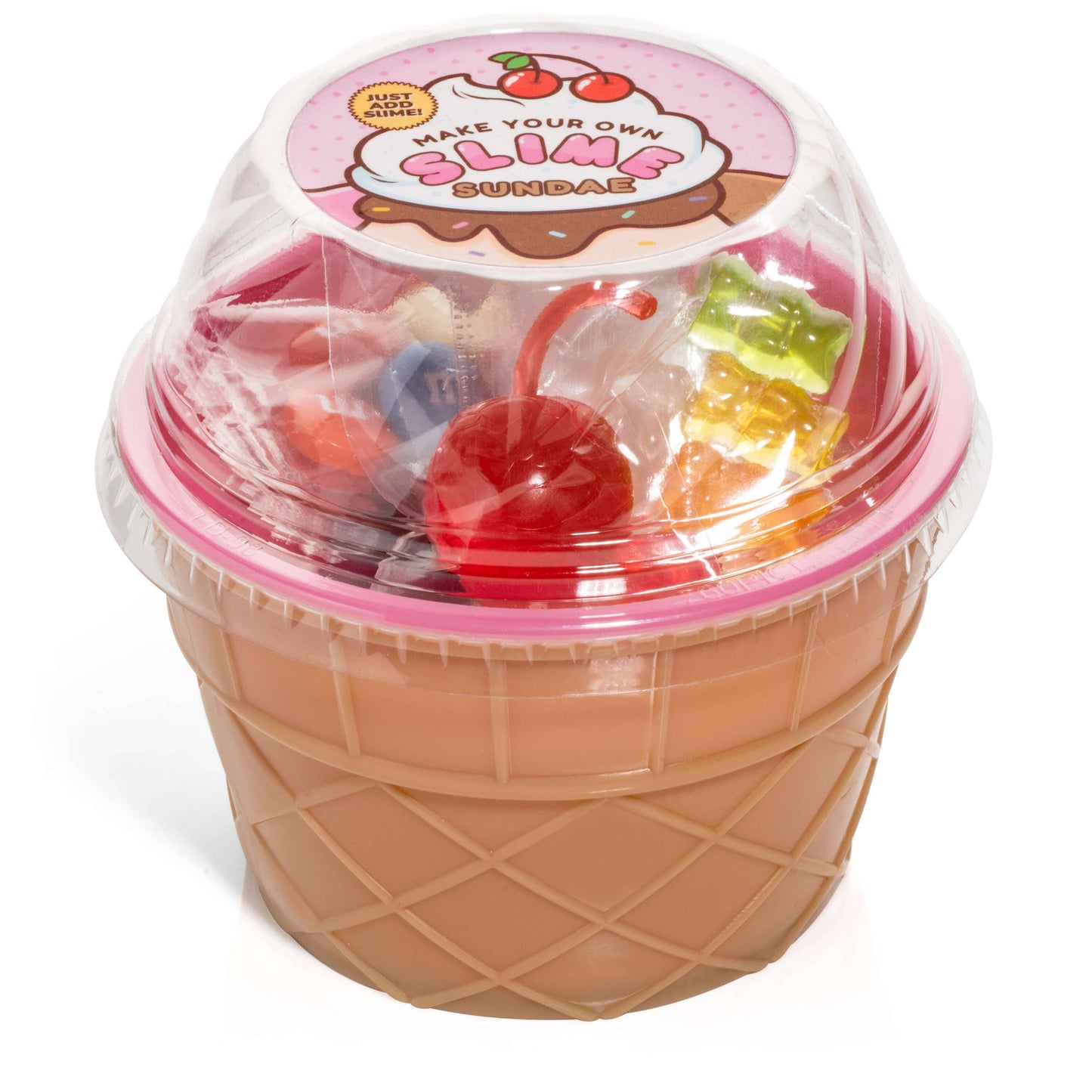 Slime Sundae Cup Toppings Kit - Just Add Slime! (4pcs/case)