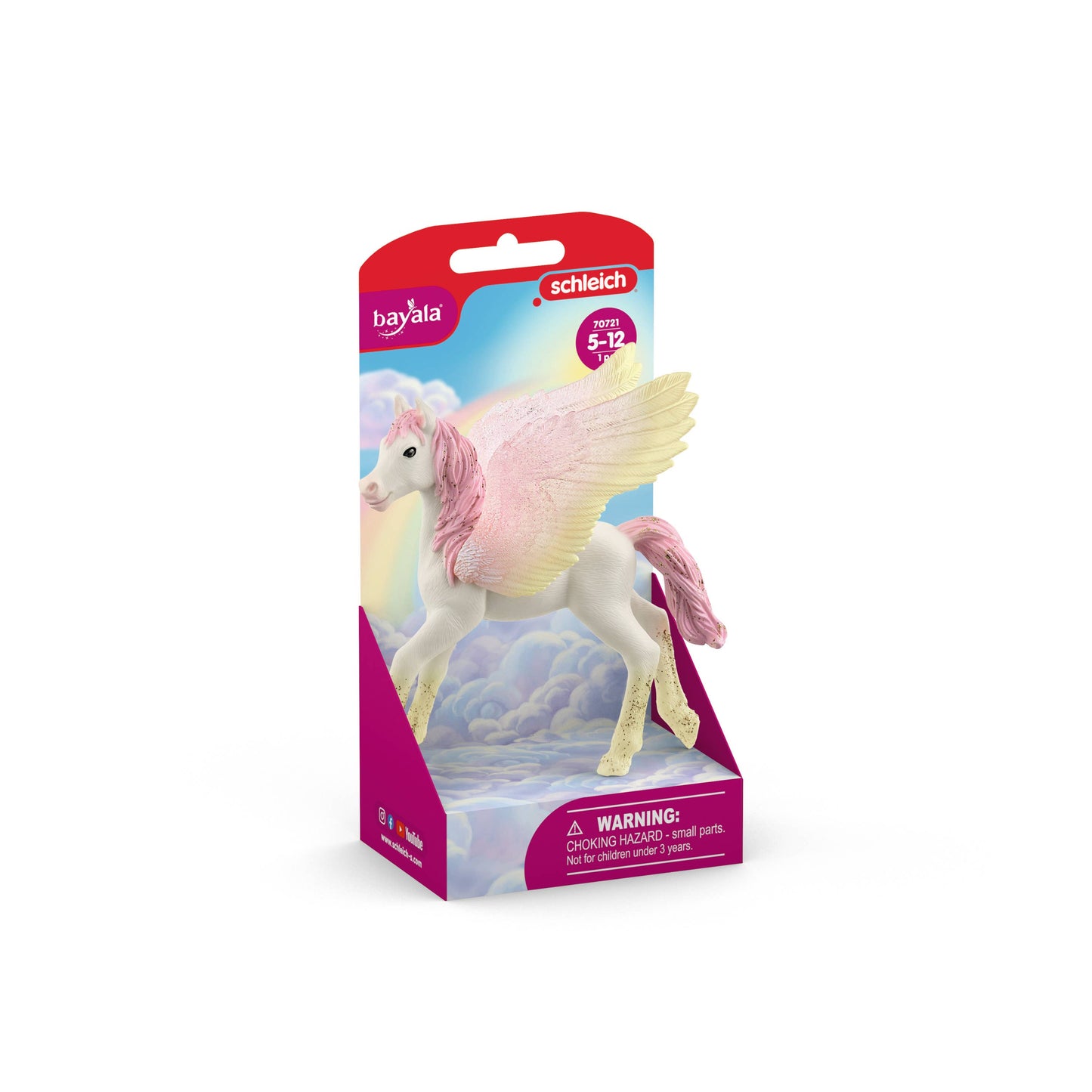 Sunrise Pegasus Foal Unicorn Toy