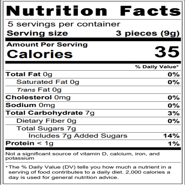 Freezyums Freeze Dried French Fries Gummies