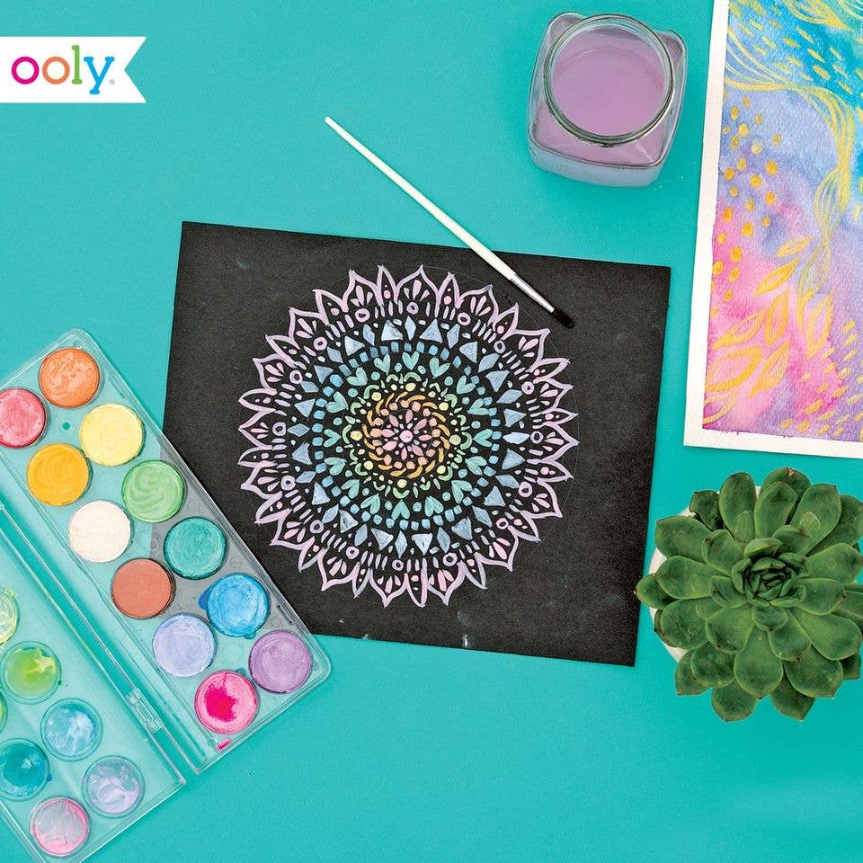 Chroma Blends: Pearlescent Watercolor Set (13 PC Set)