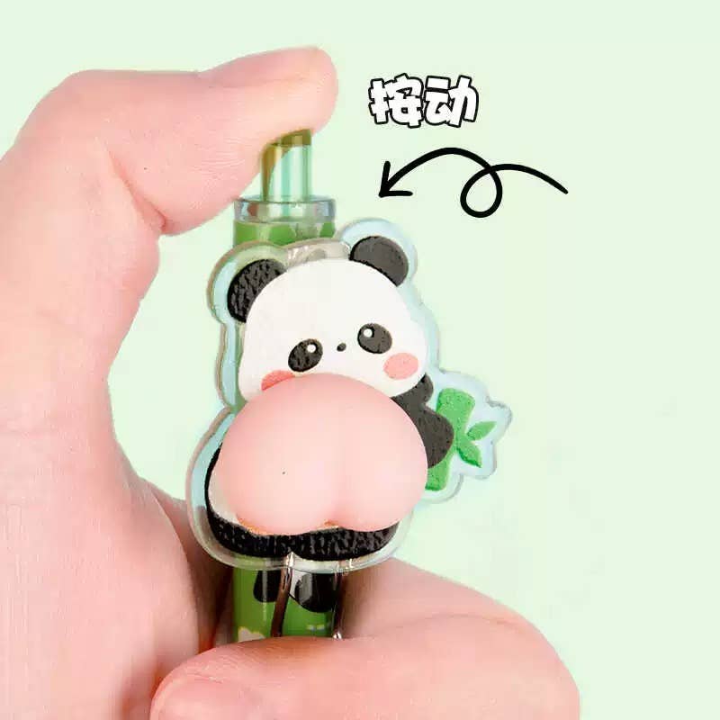 22717 Panda Squishy Butt Gel Pen-36