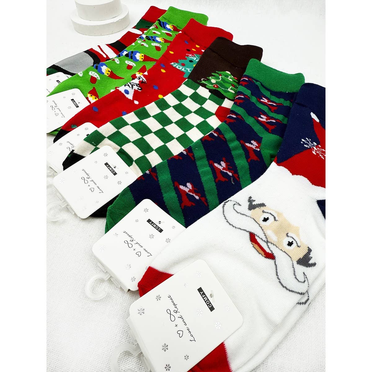 Cute Christmas Theme Socks