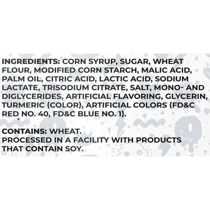 Sour Strips Duos Doubleberry 3.4oz Peg Bag, 12ct