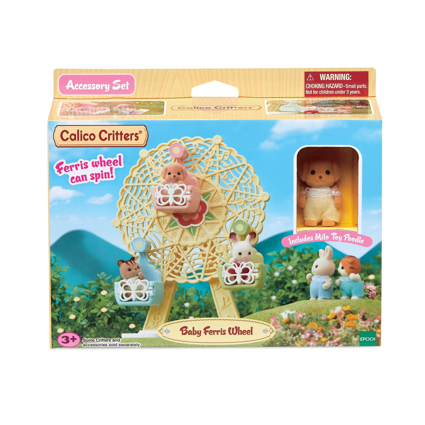 Calico Critters Baby Ferris Wheel, Dollhouse Playset