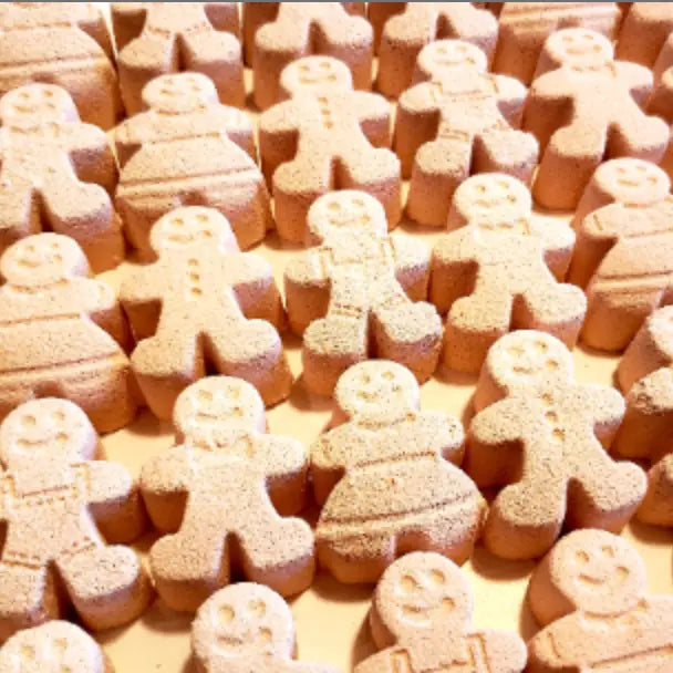 Mini Gingerbread Bath Bomb