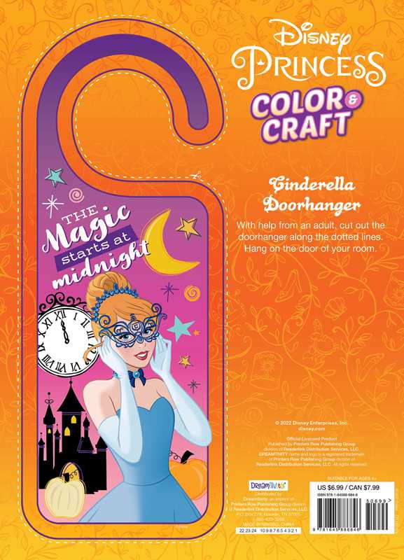 Disney Princess Color & Craft: The Magic of Fall by Editors of Dreamtivity