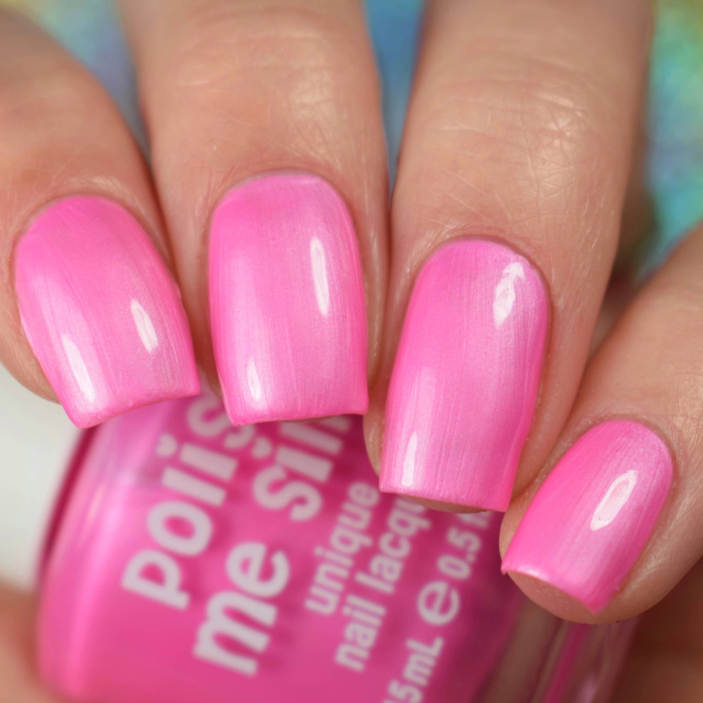 Bubblegum- Bright Lights Solid Pink Nail Polish Lacquer