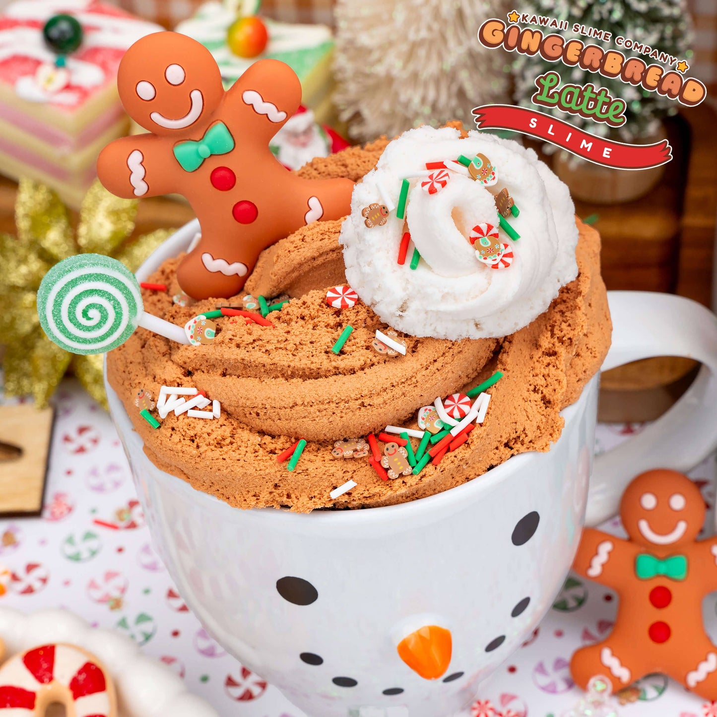 Gingerbread Latte Butter Signature Dome™ Slime (4pcs/case)