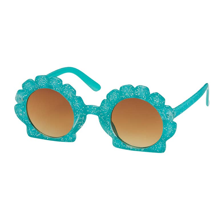 K6884-NEW- Kids - Glitter Seashell Sunglass