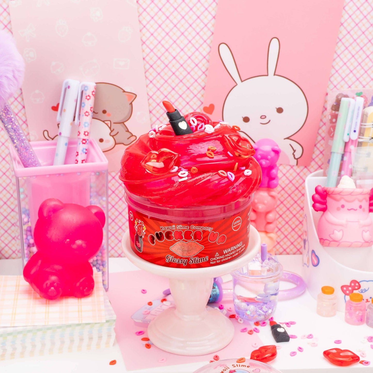Pucker Up Glossy Slime (4pcs/case)