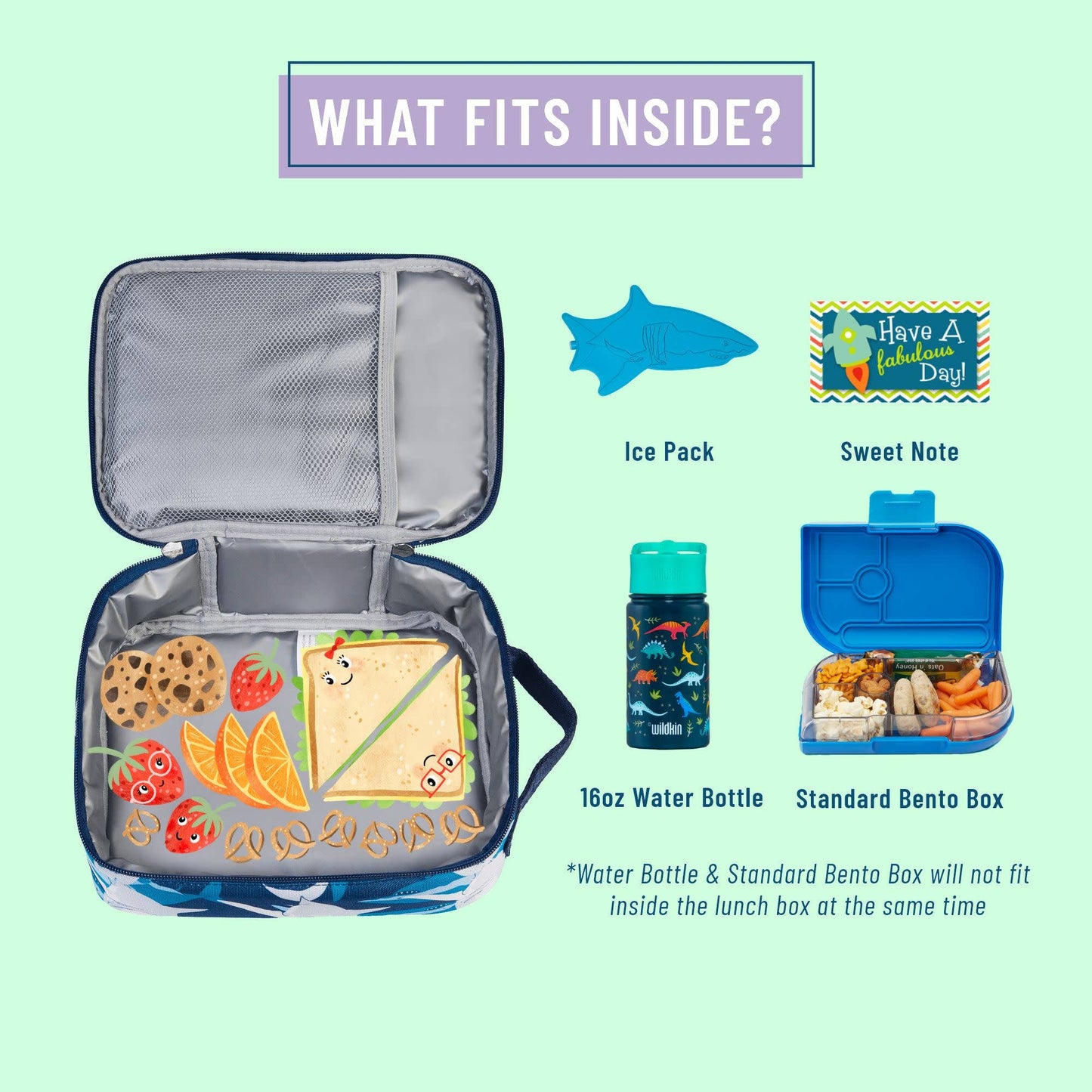 Sharks Recycled Eco Lunch Bag