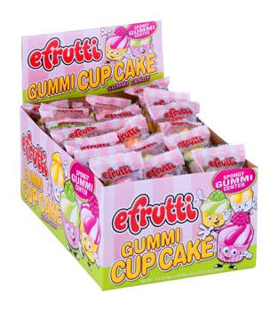 Efrutti Gummi Cupcakes 60ct