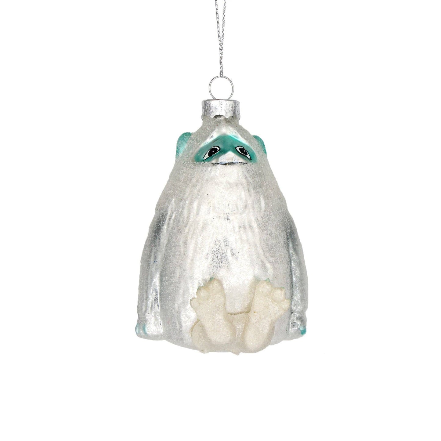 Yeti, Retro Handmade Classic Glass Christmas Tree Ornament