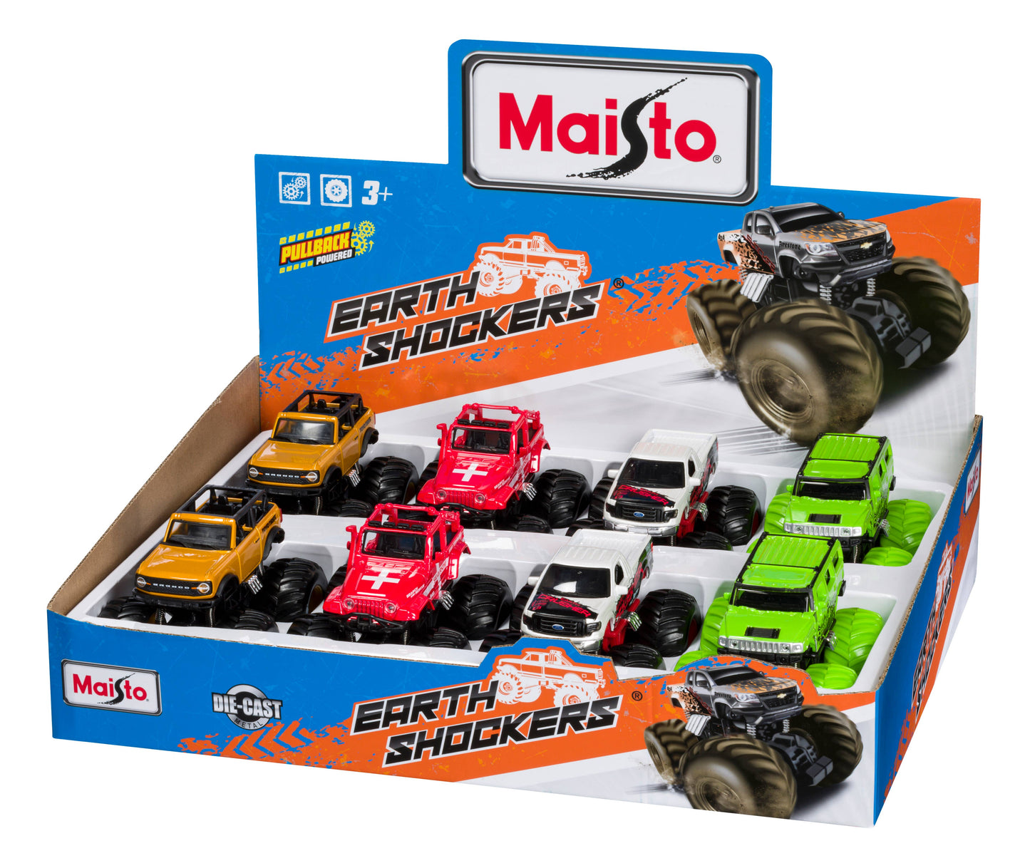 Toysmith Earth Shockers Toy Car Monster Trucks